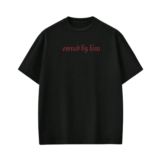 OWNED BY HIM VOYD BLACK T-SHIRT