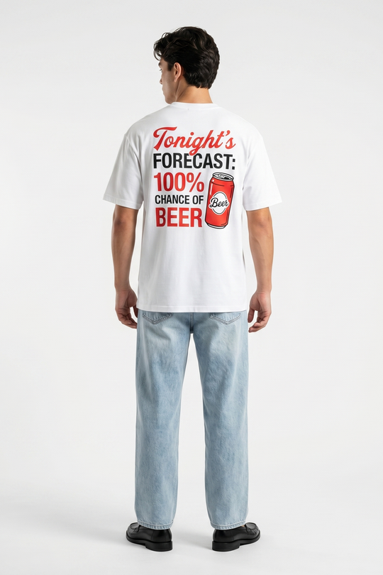 Voyd Tonight's Forecast White t-shirt