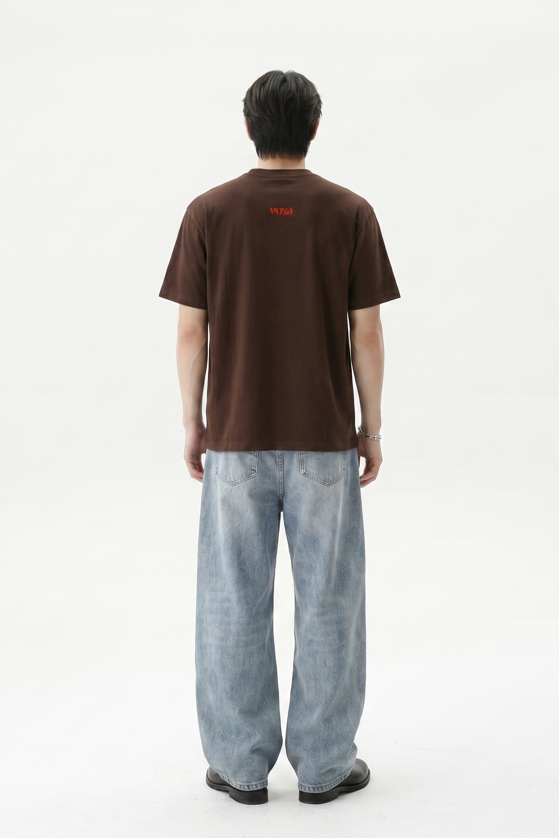 Voyd Stressed Out Brown T-shirt