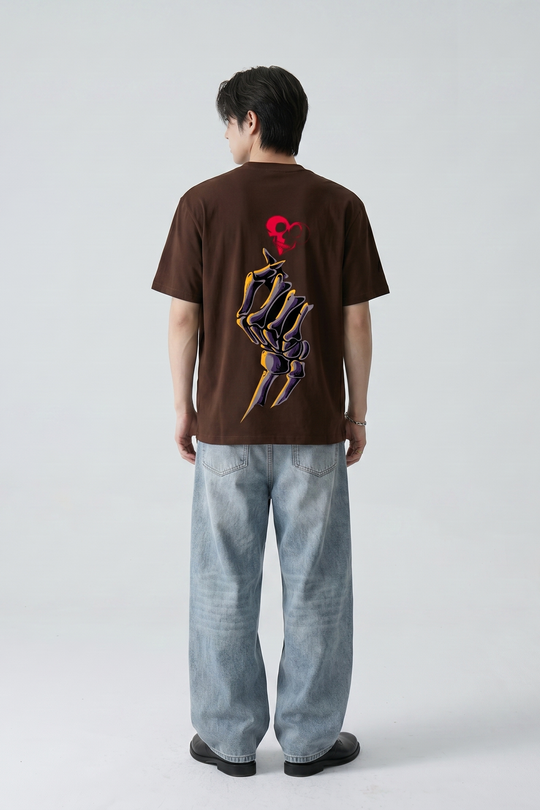 Voyd Still Not Heartless Brown T-shirt
