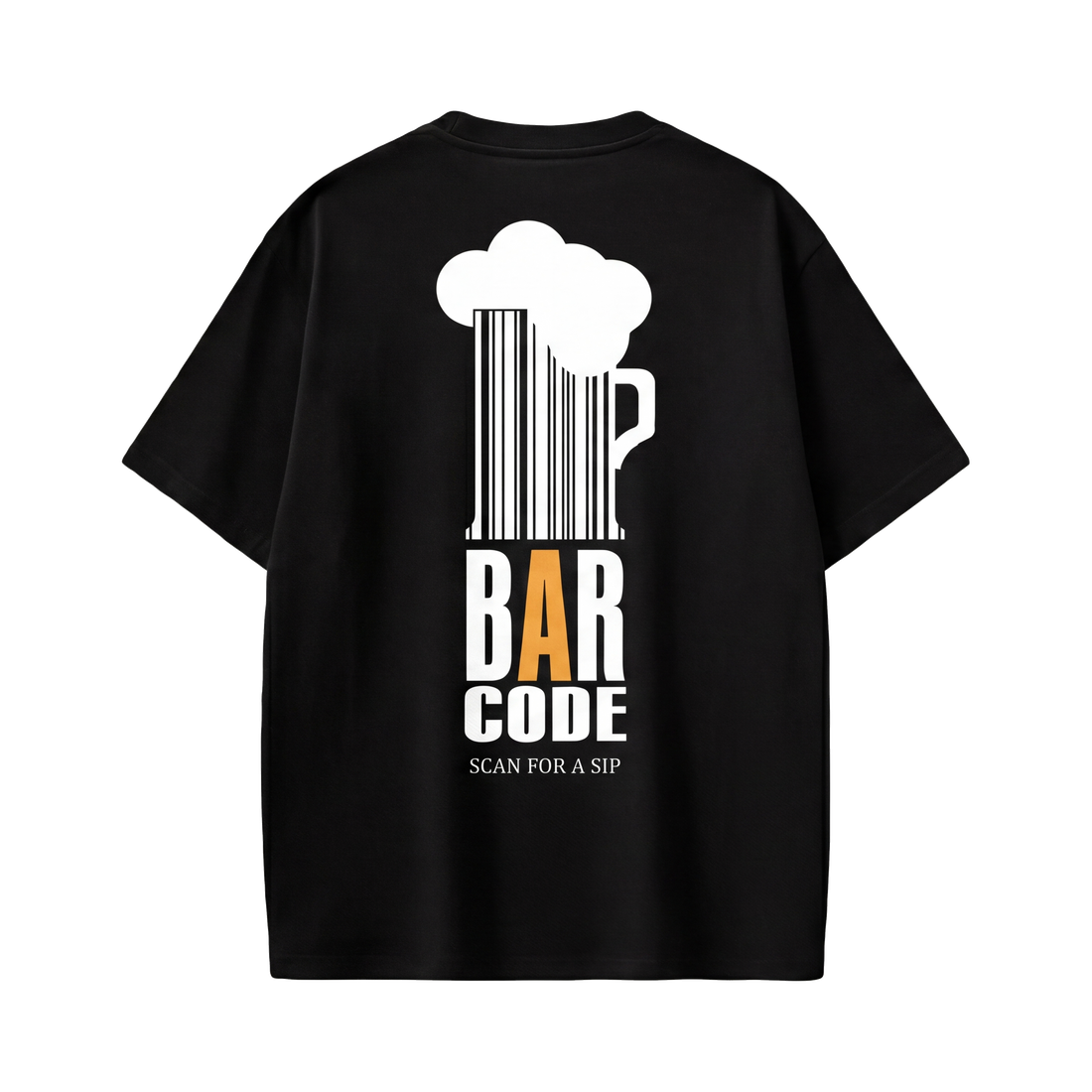 Voyd Bar Code Black t-shirt