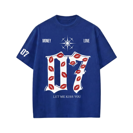 Voyd Lovers in Noir Blue T-shirt