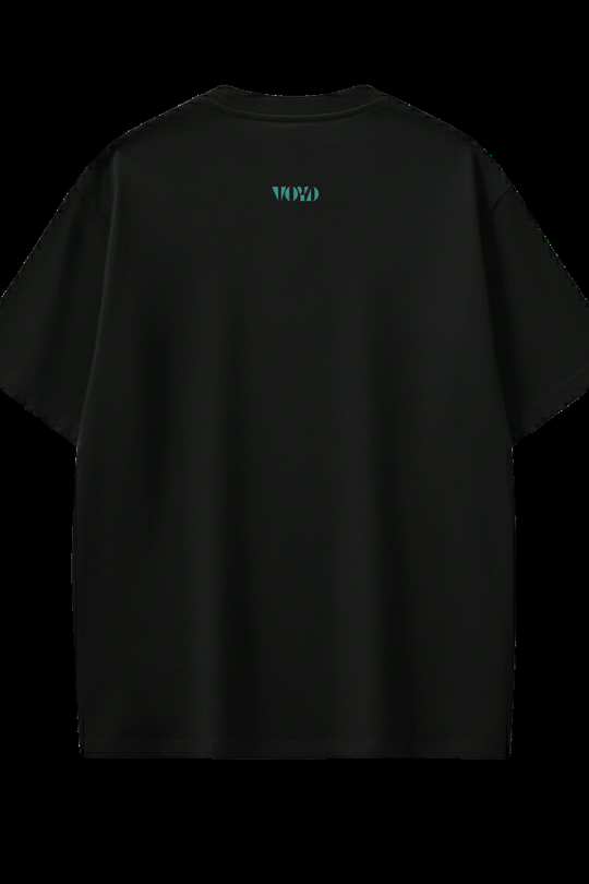 Voyd Abstract Alley Black T-shirt