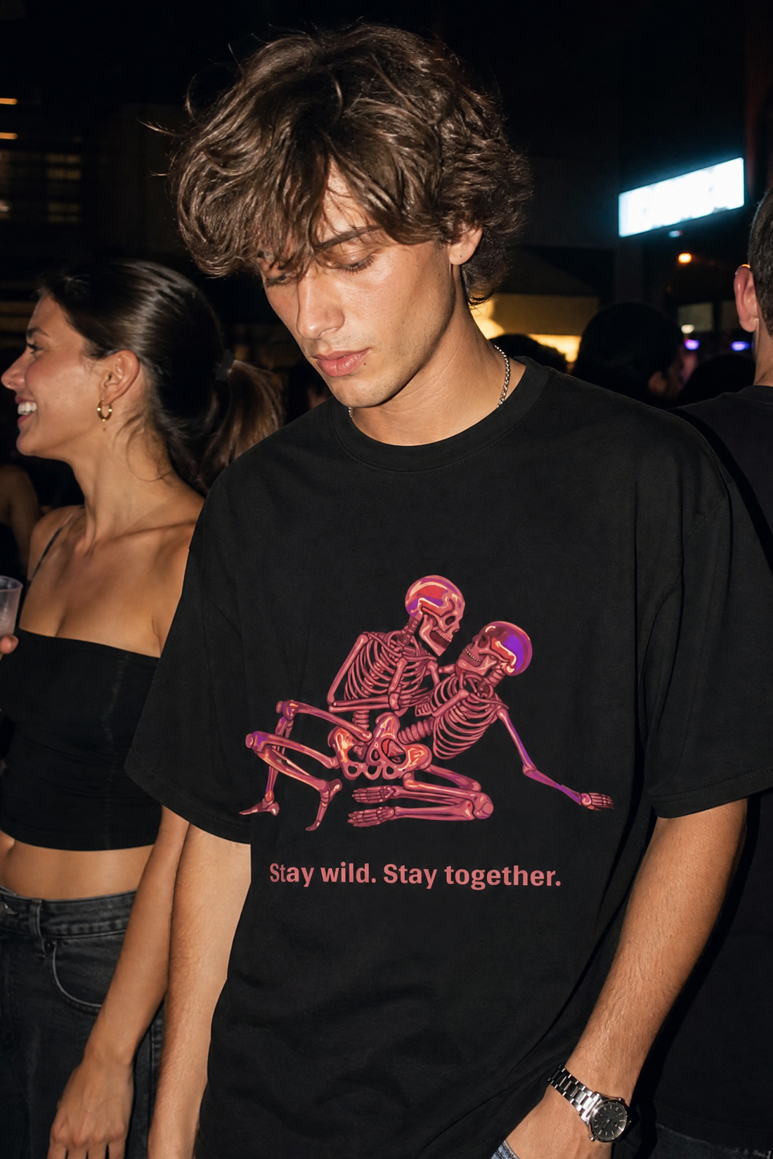 Voyd Wild Till the End Black T-shirt
