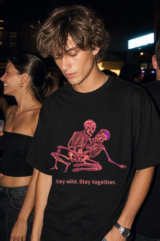 Voyd Wild Till the End Black T-shirt
