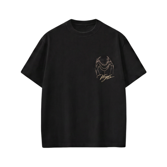 Voyd Heart in Chains Black T-shirt