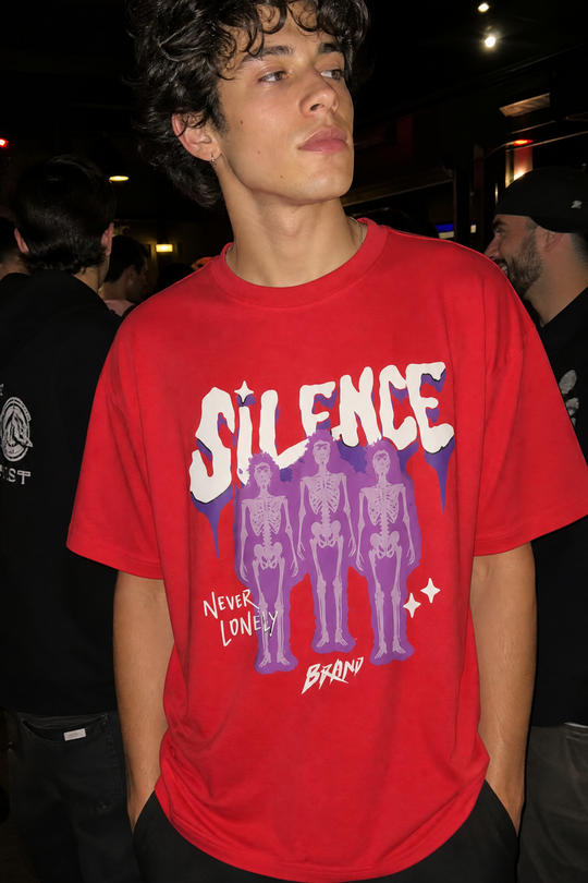 Voyd Cracked Identity Red T-shirt