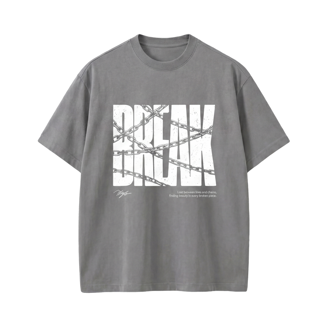 Voyd Soft Break Gray T-shirt