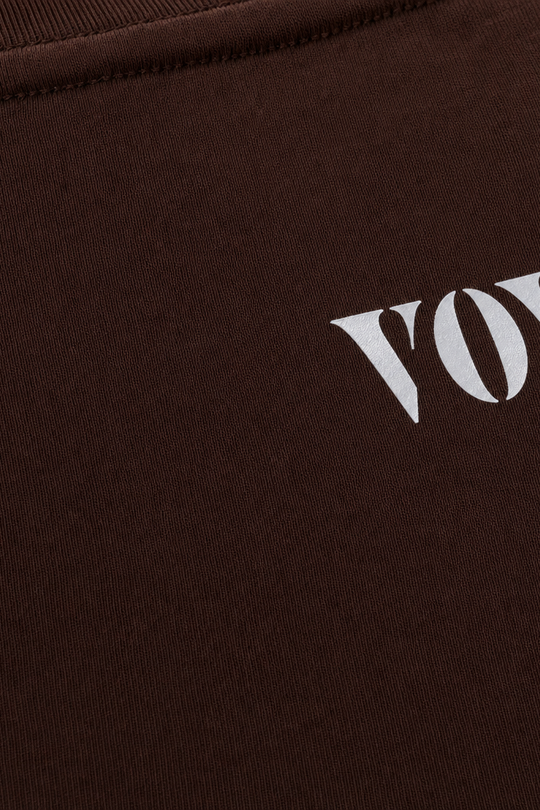 Voyd For The Weekend Brown t-shirt
