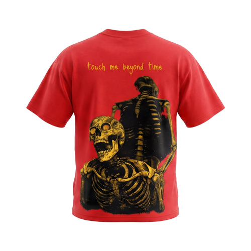 TOUCH ME BEYOUND VOYD RED T-SHIRT
