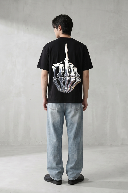 Voyd Bone Rebellion Black T-shirt