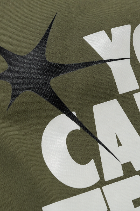 Voyd Raw Heart Code Olive T-shirt