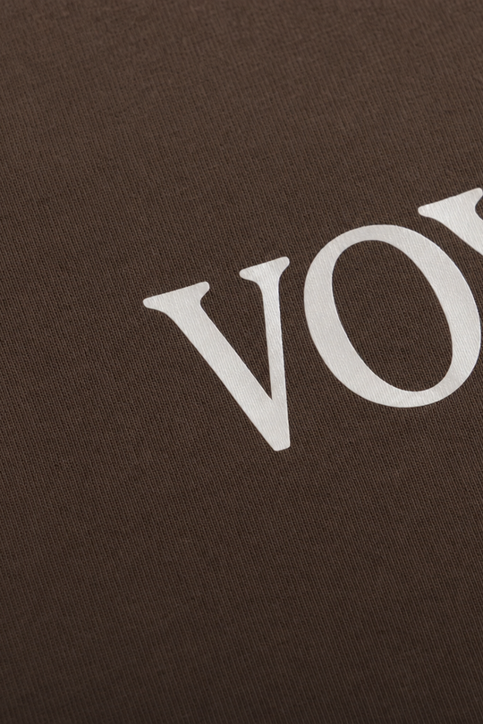 Voyd Bone to Be Yours Brown T-shirt