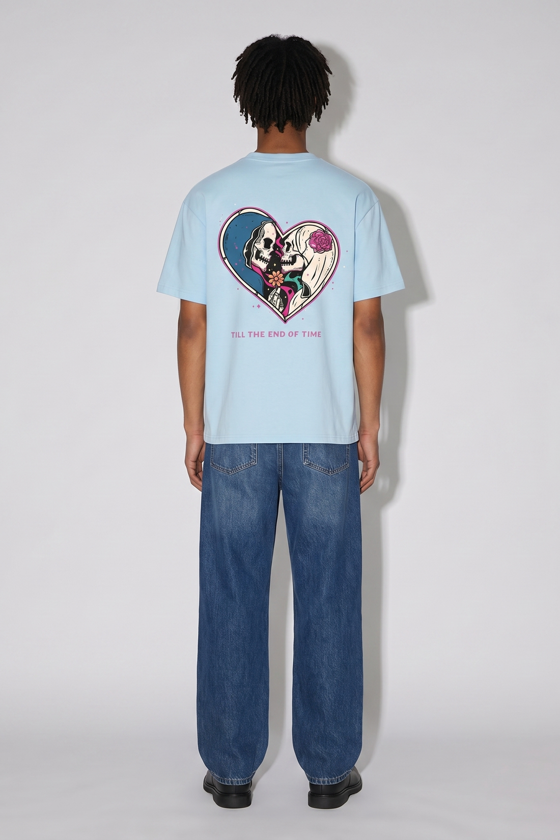 TILL VOYD LIGHT BLUE T-SHIRT