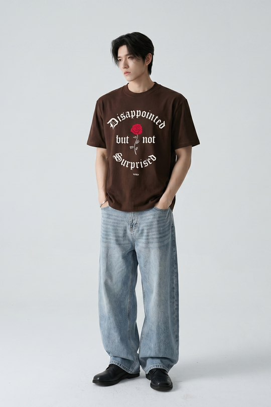 Voyd Still Not Heartless Brown T-shirt