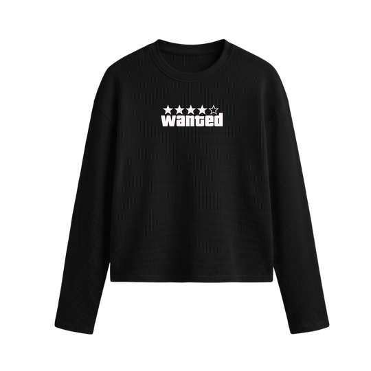 Voyd Silent Flex Oversized Waffle T-shirt Black