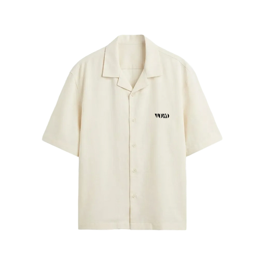 Voyd Berlin Syndicate White Bowling Shirt