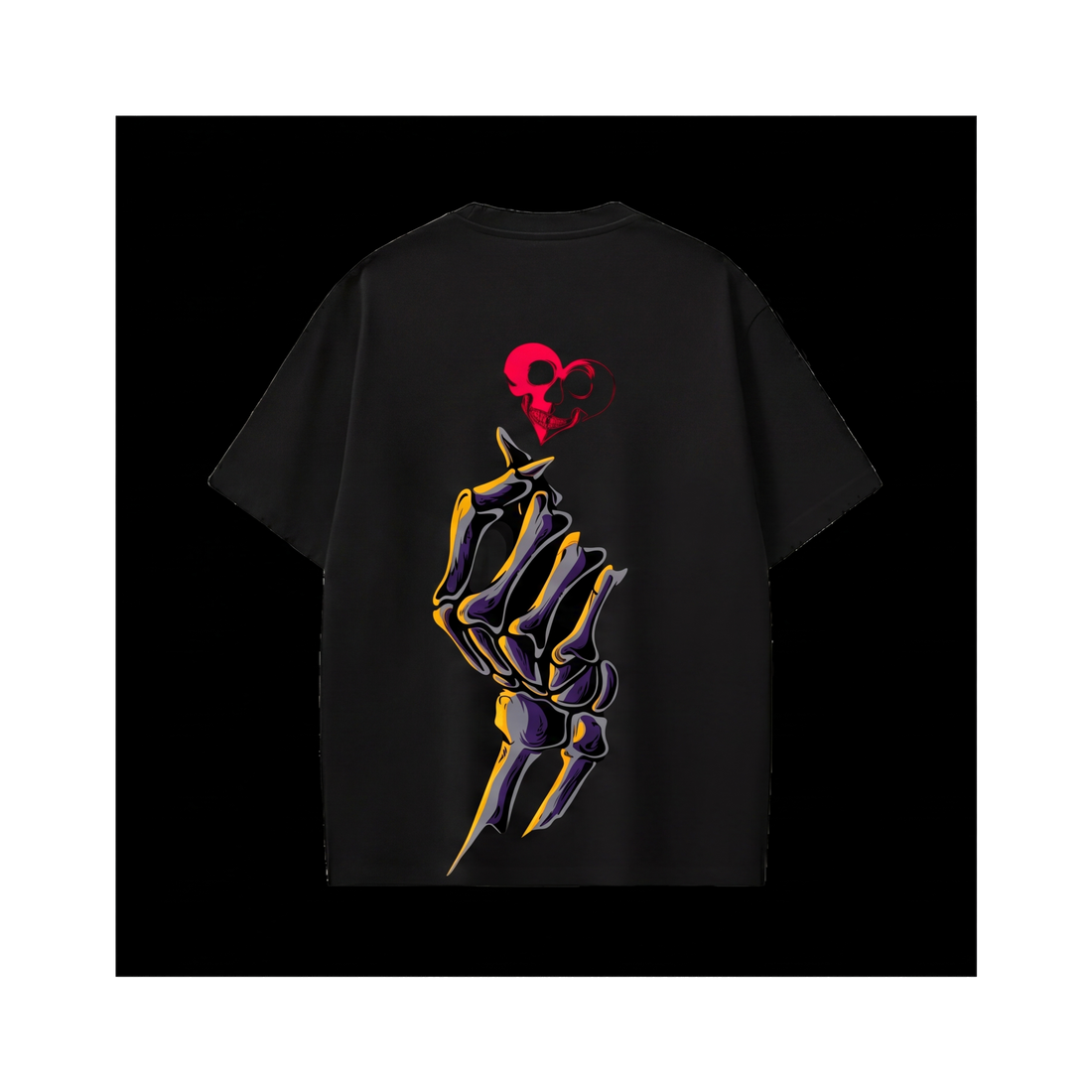 Voyd Still Not Hearless Black T-shirt