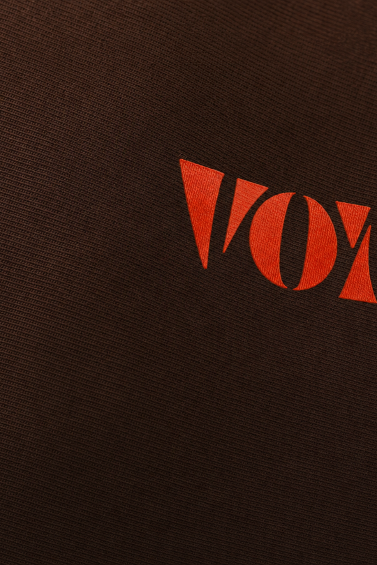 Voyd Stressed Out Brown T-shirt