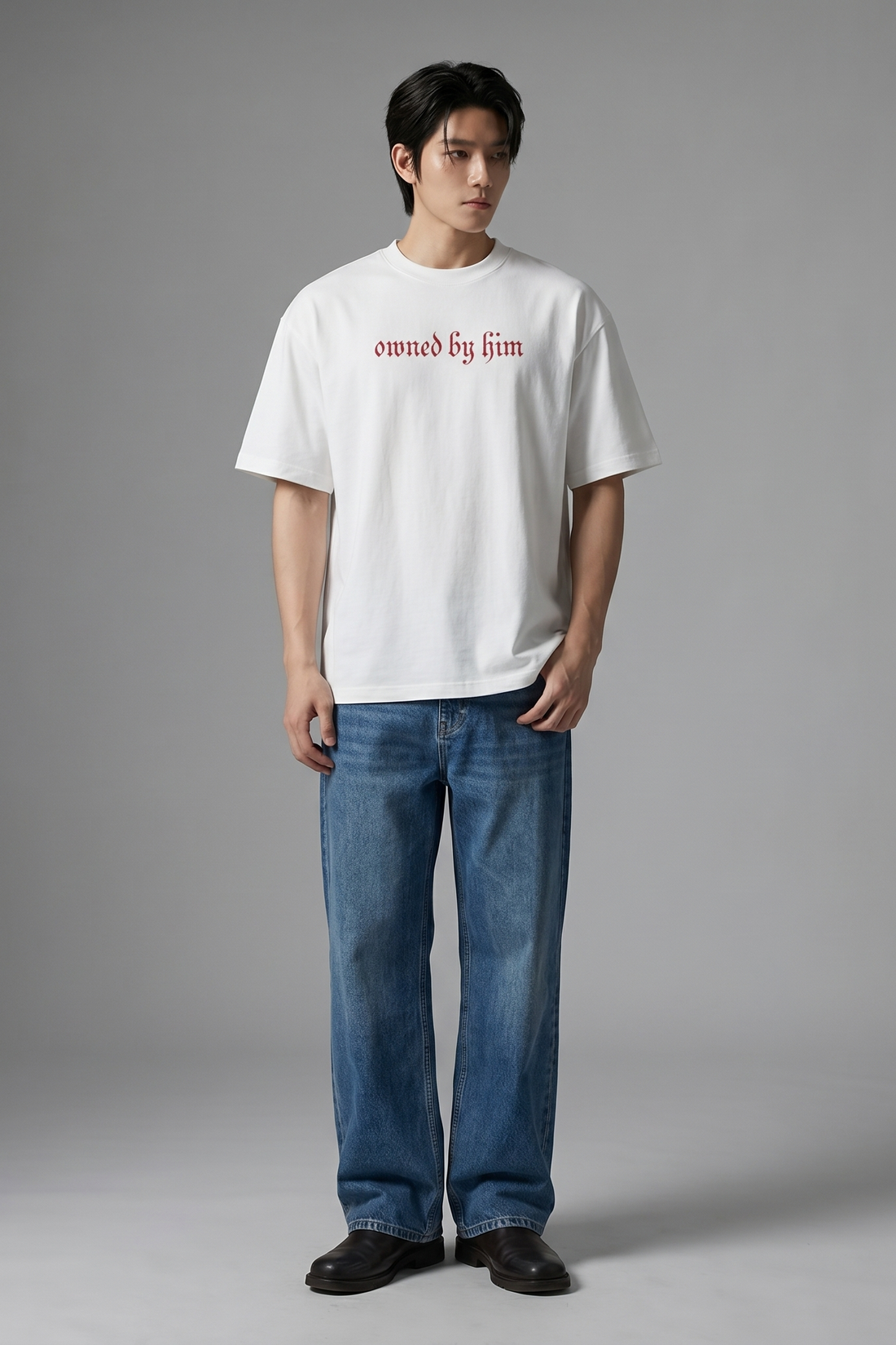 OWNED BY HIM VOYD WHITE T-SHIRT