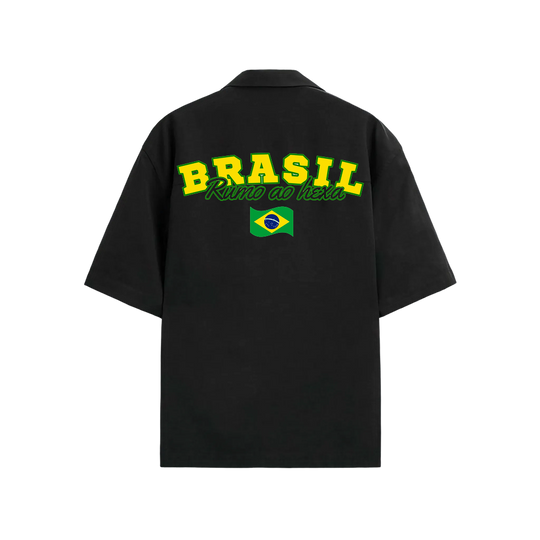 Voyd Rio Elite Black Bowling Shirt
