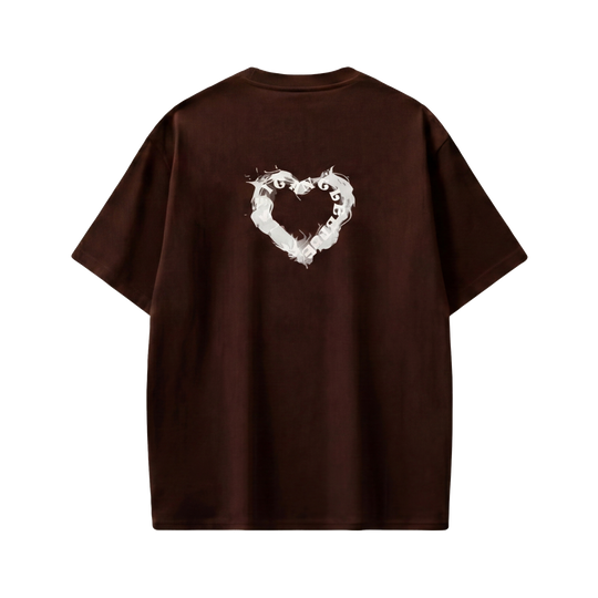 Voyd Subtle Signal Brown T-shirt