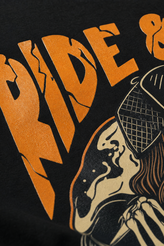 Voyd Ride and Chill Black T-shirt