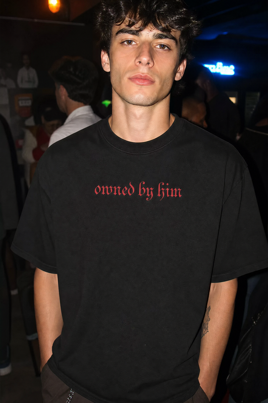 Owned by Him Voyd Black T-shirt