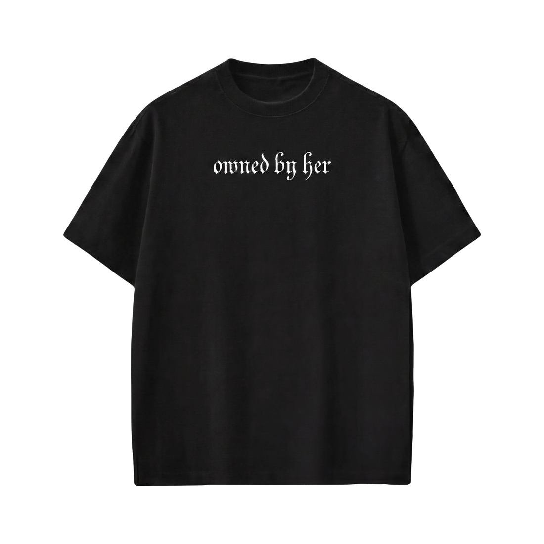 OWNED BY HER VOYD BLACK T-SHIRT