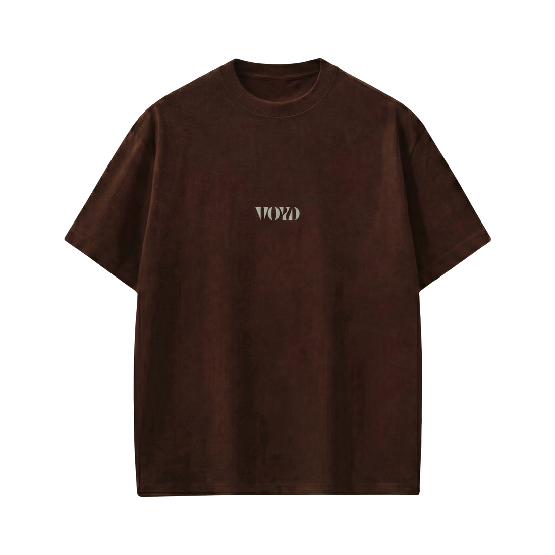 Voyd Skull Syndicate Brown T-shirt