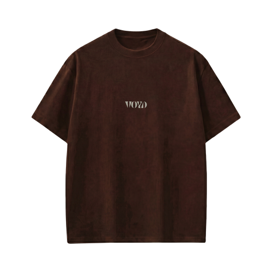 Voyd Skull Syndicate Brown T-shirt