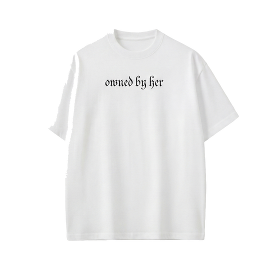 Owned by Her Voyd White T-shirt