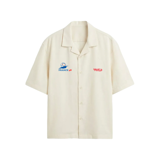 Voyd Les Bleus Legacy White Bowling Shirt