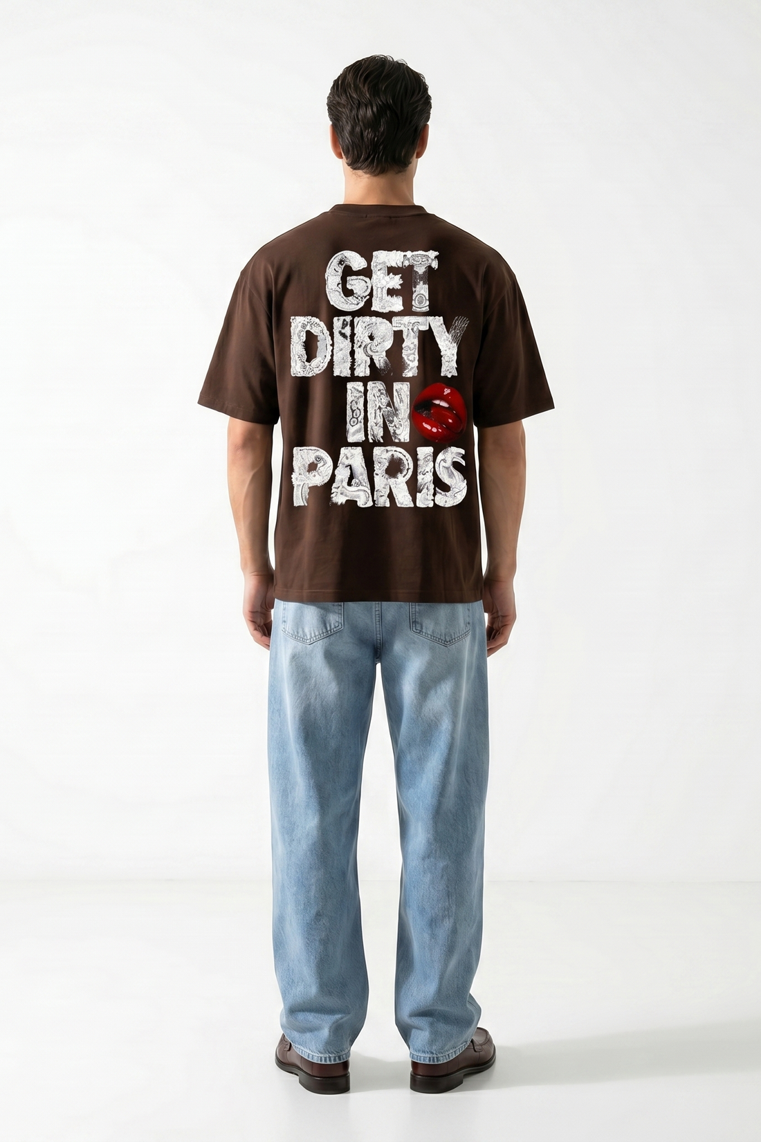 Voyd Get Dirty Brown T-shirt