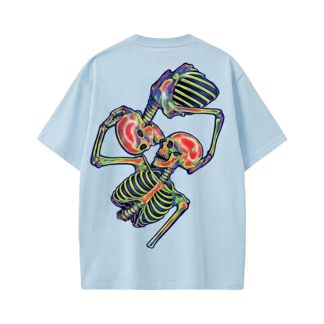 LOVE ME TILL I FADE VOYD LIGHT BLUE T-SHIRT