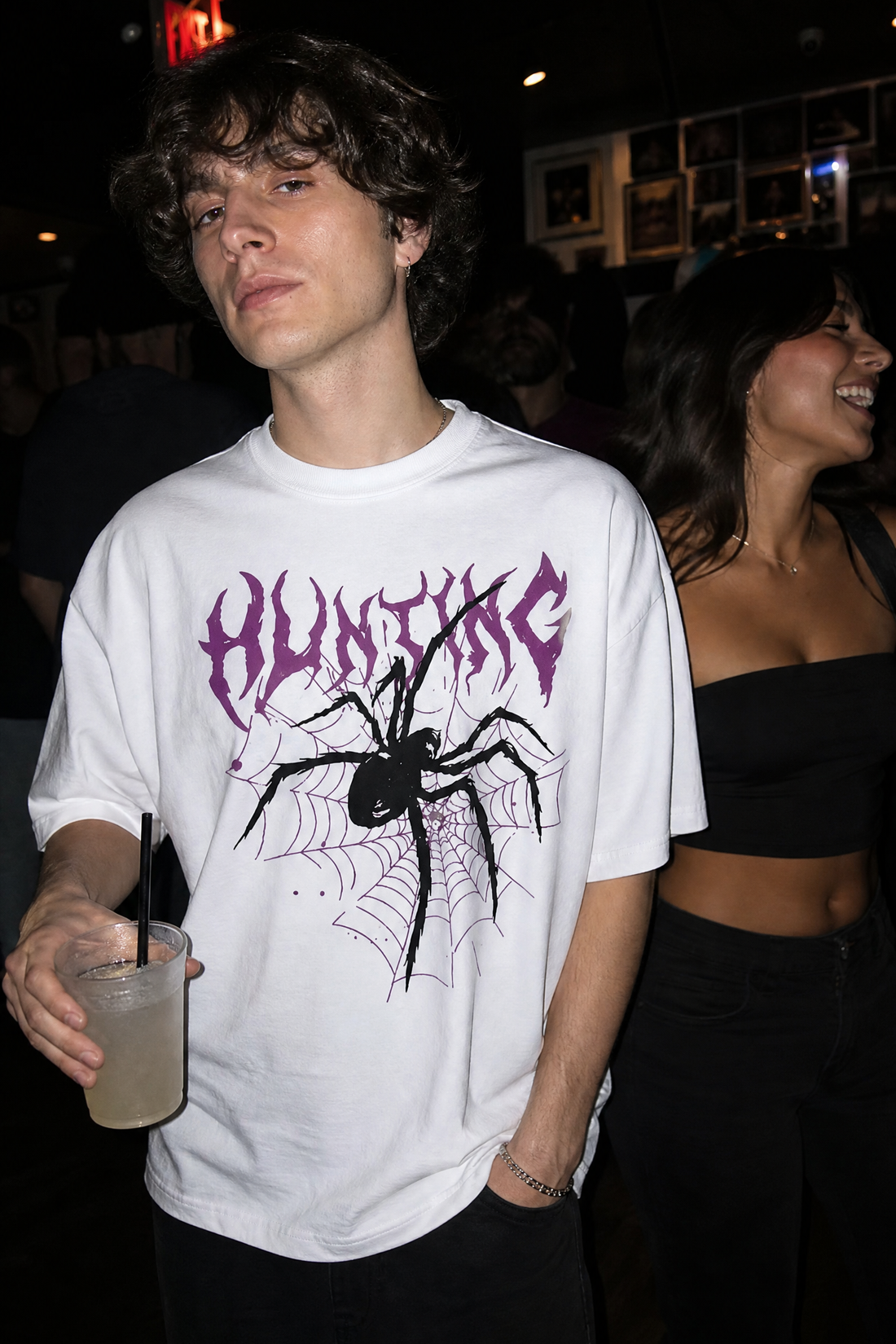 Voyd No Escape white T-shirt