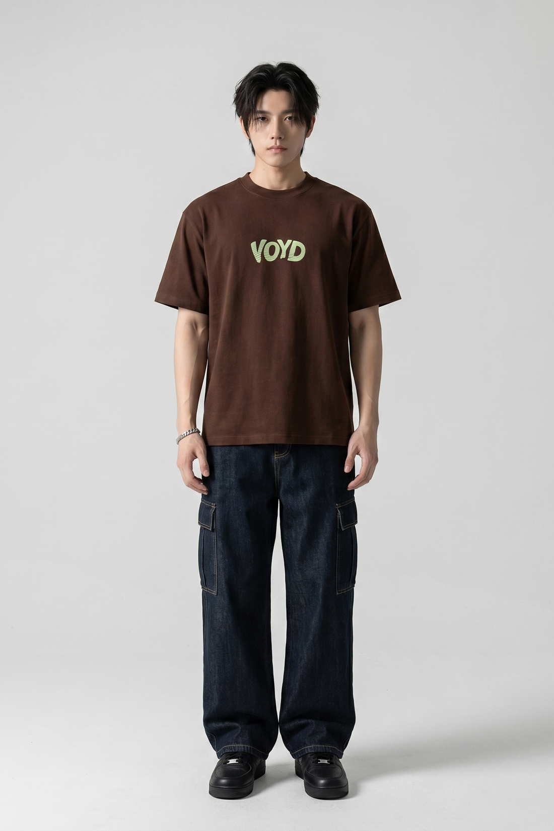 Voyd Wild Side Brown T-shirt