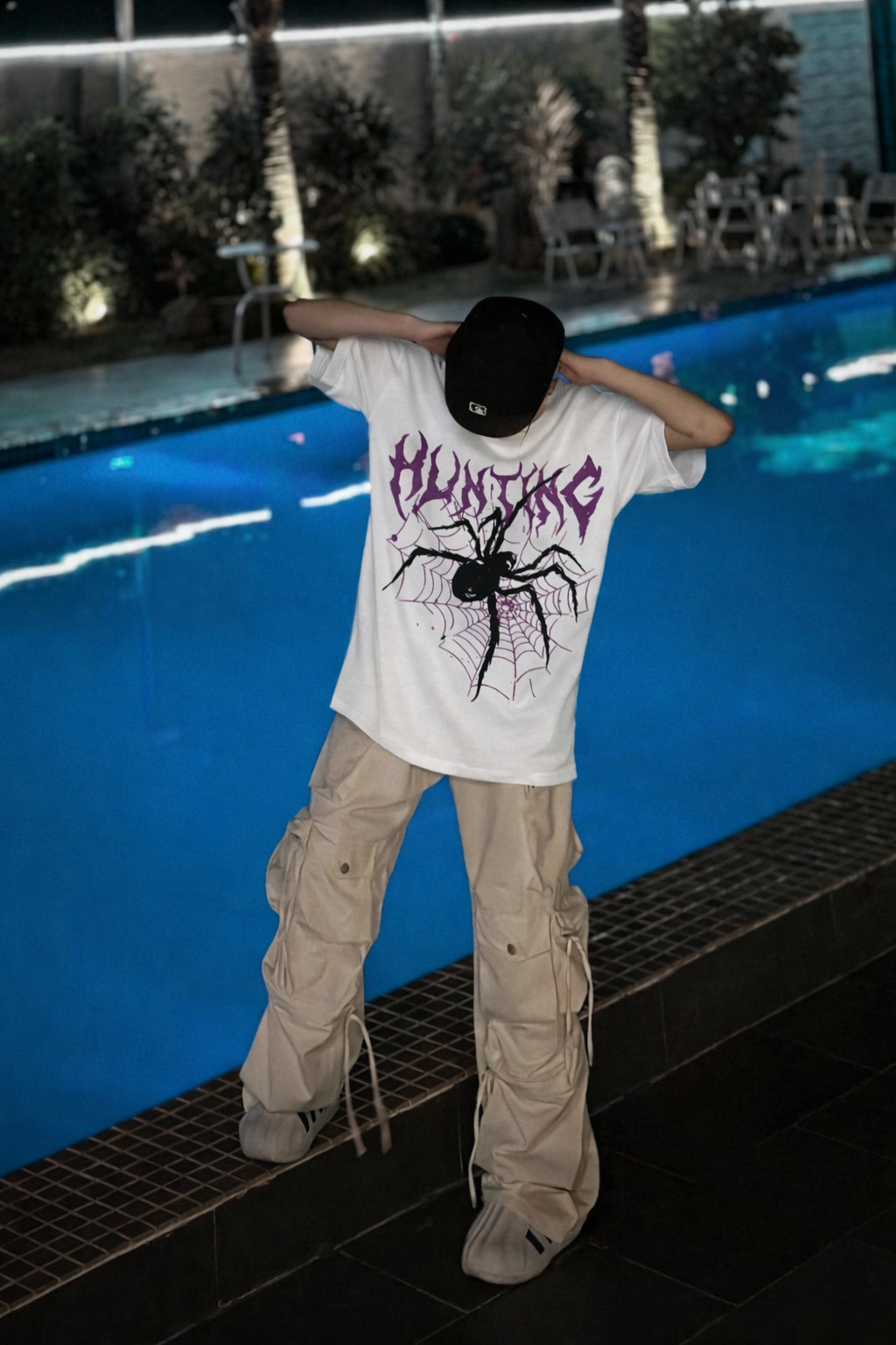 Voyd No Escape white T-shirt