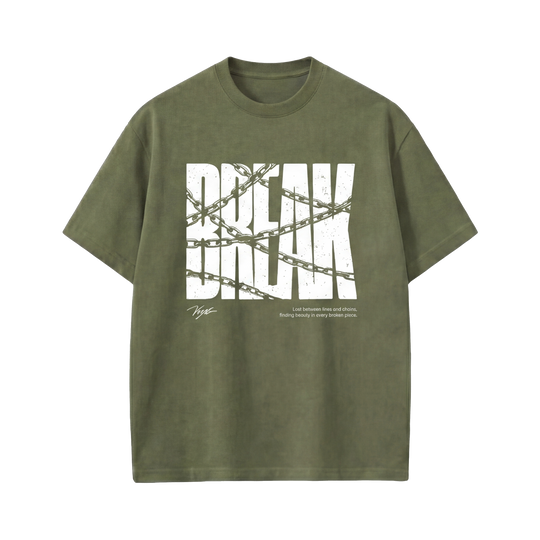 Voyd Soft Break Olive T-shirt