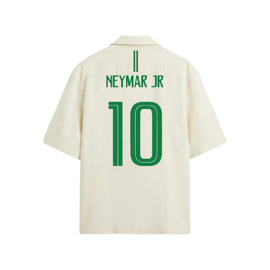 Voyd Rio Number Ten White Bowling Shirt