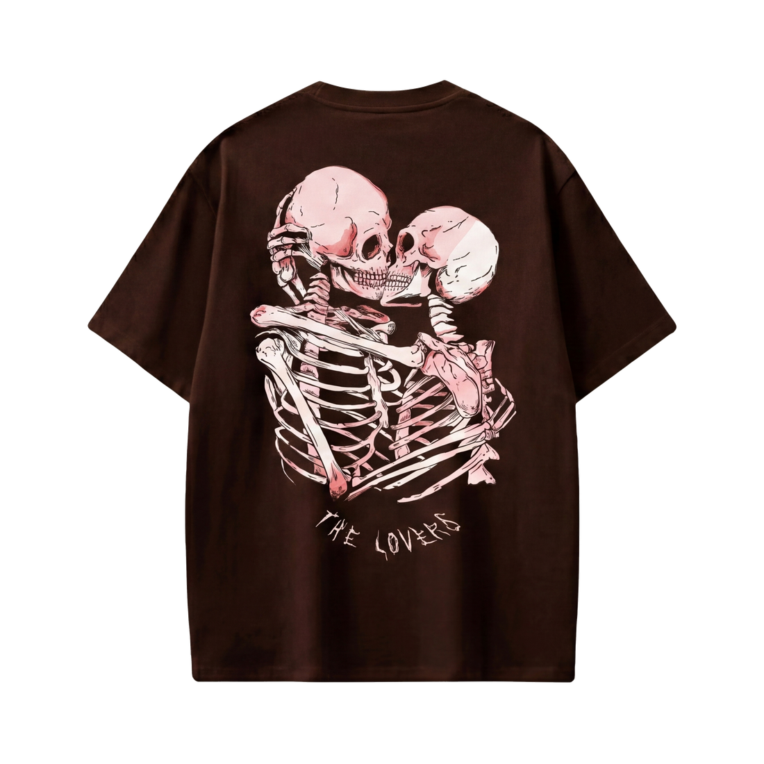 Voyd Midnight Affection Brown T-shirt