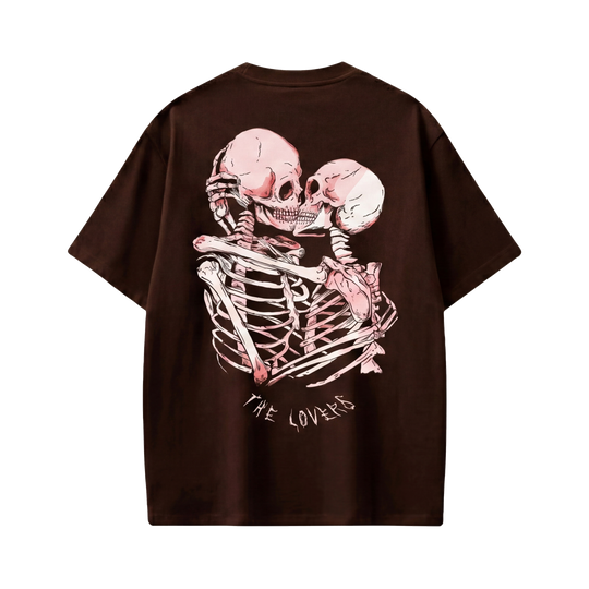 Voyd Midnight Affection Brown T-shirt