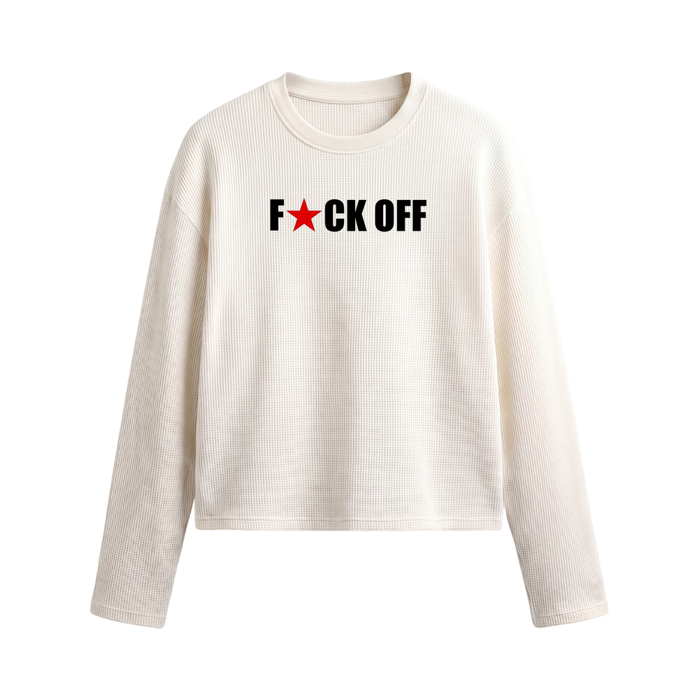 voyd Low Profile Waffle T-shirt Off White