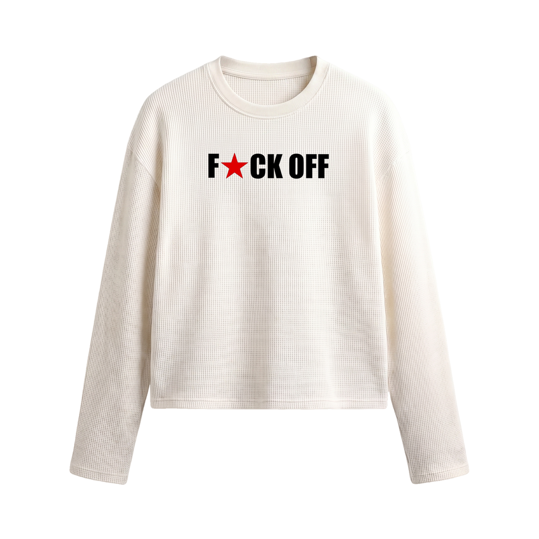 voyd Low Profile Waffle T-shirt Off White