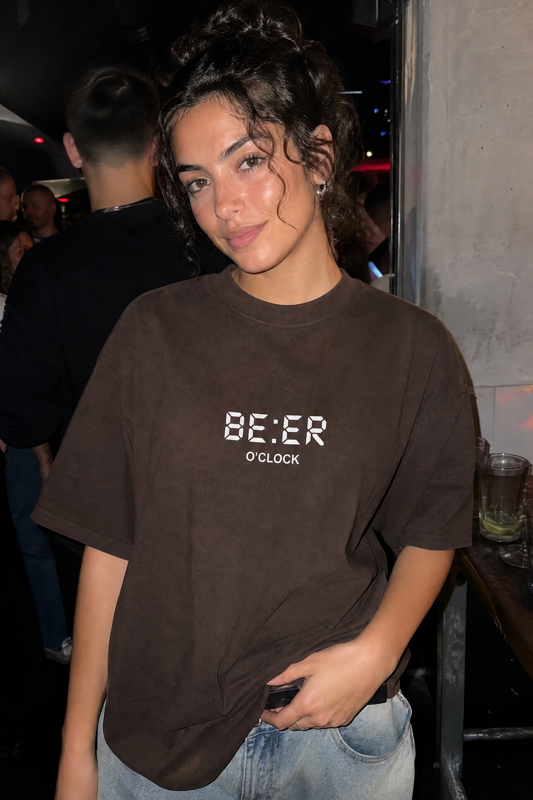 Voyd Dead But Vibing Brown t-shirt