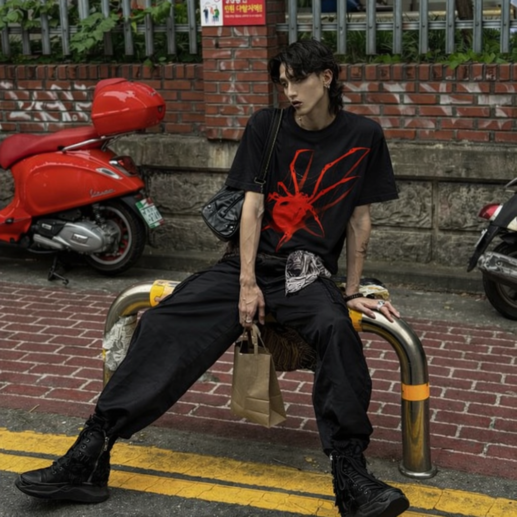 Voyd Spider Gospel Black T-shirt