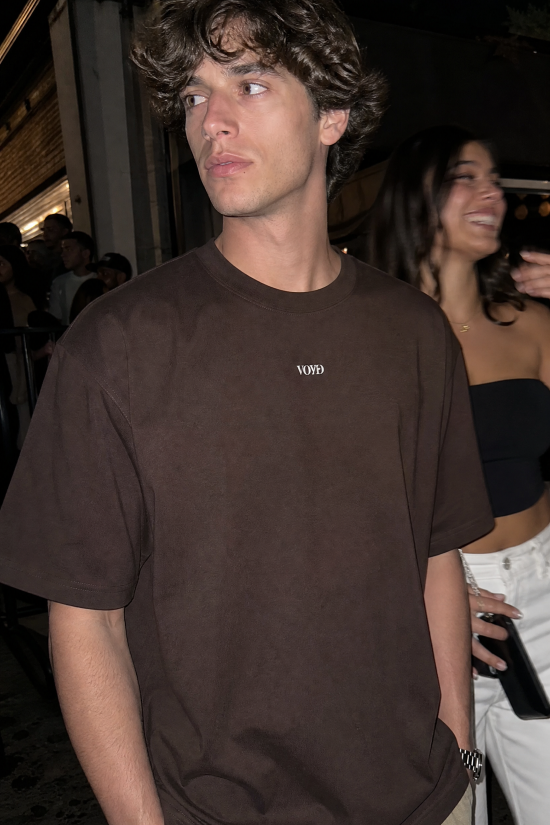Voyd Like a Joint Brown T-shirt