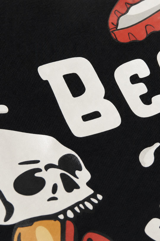 Voyd Bare Bones Mood Black t-shirt
