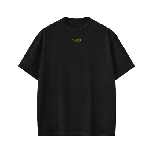 TOUCH ME BEYOND TIME VOYD BLACK T-SHIRT