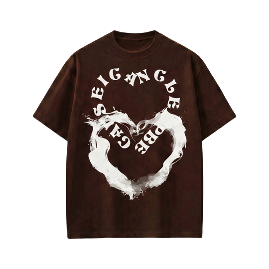 Voyd Subtle Signal Brown T-shirt